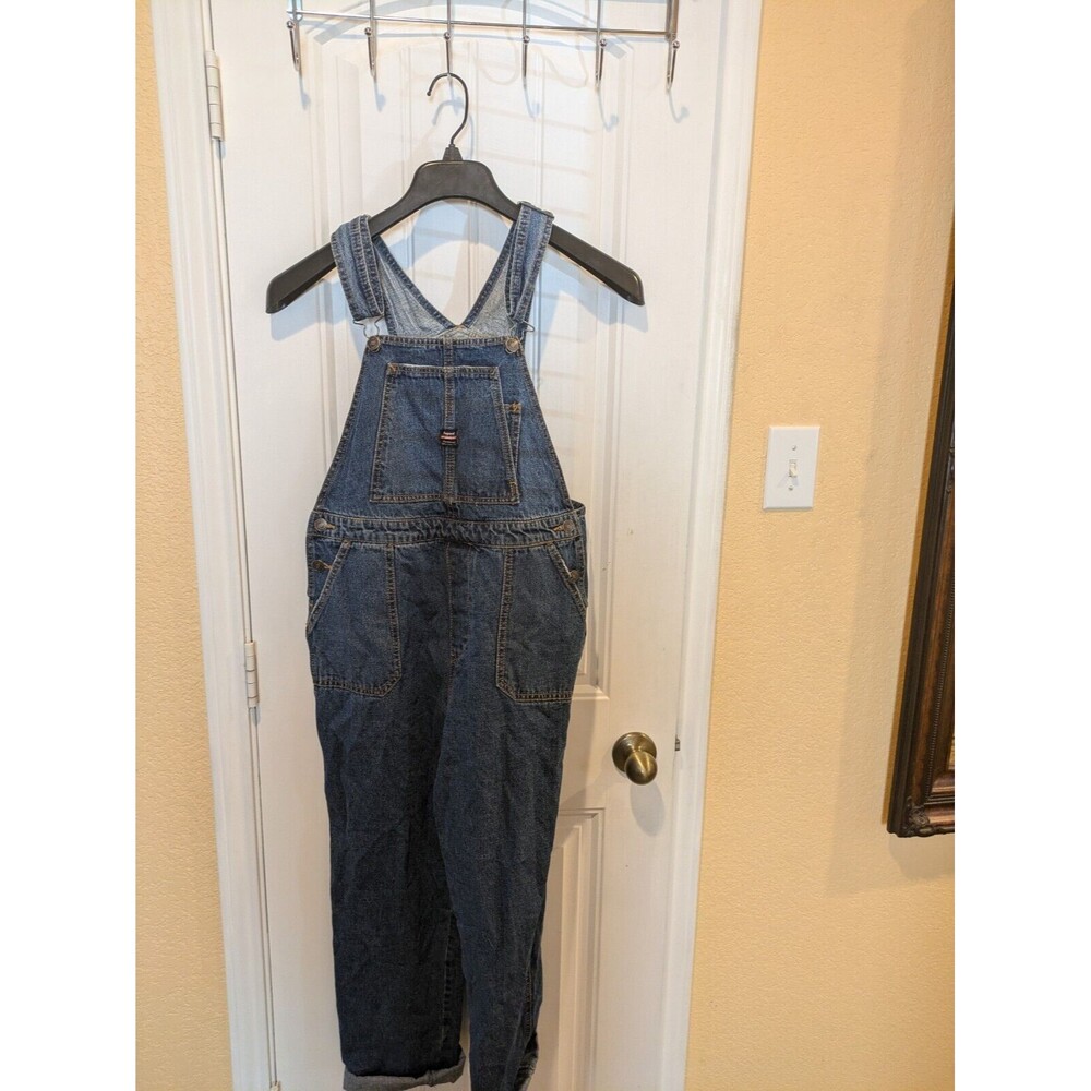 Vintage Union Bay Denim Jeans Bib Overalls Carpenter Blue Mens Size S